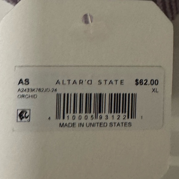 Altar'd State Lavender Ribbed Sweater - Picture 2 of 3